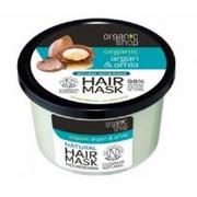 Maski do włosów - Organic Shop Naturalna odżywcza maska do włosów Argan & Amla 250ml - miniaturka - grafika 1