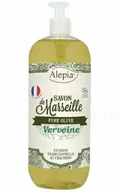 Mydła - Mydło Aleppo w Płynie o Zapachu Olejku Werbeny, Alepia, 1000ml - miniaturka - grafika 1