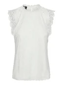 Bluzki damskie - Pieces Bluzka w kolorze białym - miniaturka - grafika 1