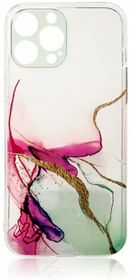 Marble Case etui do Samsung Galaxy A12 5G żelowy pokrowiec marmur miętowy - Etui i futerały do telefonów - miniaturka - grafika 1