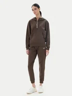 Dresy damskie - EA7 Emporio Armani Dres 7W000117 AF13135 U6139 Brązowy Regular Fit - miniaturka - grafika 1
