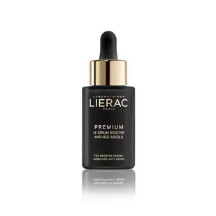 LIERAC Lierac Premium serum booster o działaniu przeciwstarzeniowym 30 ml + Lierac Premium złota maska Anti Aging w płachcie GRATIS! - Serum do twarzy - miniaturka - grafika 1