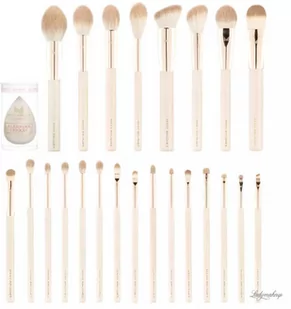 Many Beauty - Many Brushes That''s All You Need - Zestaw 23 profesjonalnych pędzli do makijażu + gąbeczka - Vanilla - Gąbeczki do makijażu - miniaturka - grafika 1