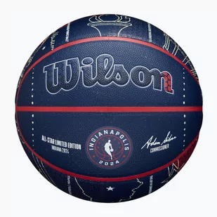Piłka do koszykówki Wilson 2024 NBA All Star Collector rozmiar 7 - Koszykówka - miniaturka - grafika 1