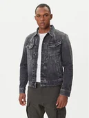 Kurtki męskie - G-Star Raw Kurtka jeansowa D26919-D537 Szary Slim Fit - miniaturka - grafika 1