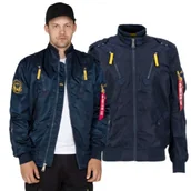 Odzież taktyczna i umundurowanie - Alpha Industries Kurtka Falcon II 156109 07 - Rep. Blue - miniaturka - grafika 1