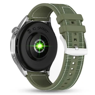 PASEK NYLONOWY 22mm - ZIELONY - Akcesoria do smartwatchy PASEK NYLONOWY 22mm - ZIELONY - Akcesoria do smartwatchy - miniaturka - grafika 1