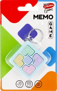 Gra elektroniczna Memory mix brelok MEGA CREATIVE 503600 - Breloczki dla dzieci - miniaturka - grafika 1