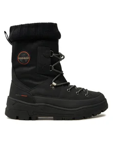 Napapijri Śniegowce NP0A4IJF Czarny - Botki męskie - miniaturka - grafika 1