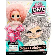 Lalki dla dziewczynek - L.O.L Surprise LOL Surprise OMG Present Surprise Seria 2 MISS CELEBRATE Lalka modowa z 20 niespodziankami w tym strojami butami akcesoriami i nie tylko Kolekcjonerska Dla chłopców i dziewczynek w wieku 4 579755 - miniaturka - grafika 1