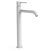 Baterie umywalkowe - Bateria umywalkowa nablatowa Tres Study biały mat 26230801BM - miniaturka - grafika 1