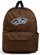 Plecaki - Plecak młodzieżowy Vans Old Skool Classic Backpack - dachshund brown - miniaturka - grafika 1
