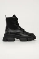 Botki damskie - Steve Madden Workery skórzane Tanker - miniaturka - grafika 1