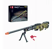 Gadżety dla graczy - Mould King Klocki Konstrukcyjne Broń AWM Sniper Rifle 14010 - miniaturka - grafika 1