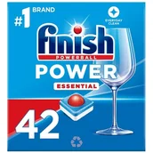 Środki do zmywarek - Tabletki do zmywarek FINISH Powerball Power Essential Fresh - 42 szt. - miniaturka - grafika 1