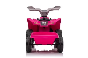 Quad Na Akumulator XMX630T Różowy Z Przyczepą - Tory, garaże, parkingi - miniaturka - grafika 14