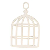 Scrapbooking - EKO-DECO, klatka dla ptaka okrągła, 2 sztuki - miniaturka - grafika 1