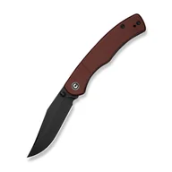 Noże - Civivi Clingman Burgundy G10, Black Stonewashed Nitro-V by Taylor Martin Best Damn EDC (C23065-2) - miniaturka - grafika 1