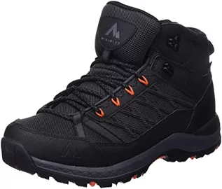 Buty trekkingowe męskie - McKINLEY Męskie buty trekkingowe Kona V Mid AQX, czarne/antracytowe/czerwone, 45 EU - grafika 1