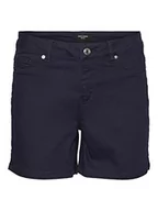 Spodenki damskie - VERO MODA Vmwild Seven Nw Col szorty damskie, granatowy blezer, S - miniaturka - grafika 1