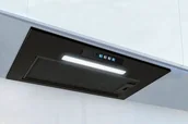 Okapy kuchenne - Okap podszafkowy BERG INSET Czrny pasek LED I tel. (22) 266 82 20 I  ! - miniaturka - grafika 1