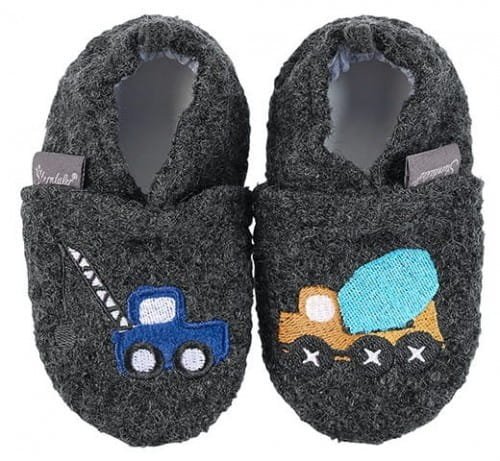 kapcie niemowlęce na zimę Sterntaler szare [rozmiar stopy: 21/22]