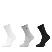 Skarpetki damskie - Zestaw 3 par wysokich skarpet damskich Calvin Klein 701234368 Kolorowy - miniaturka - grafika 1