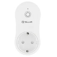Systemy inteligentnych domów - Gniazdko Smart Plug Tellur WiFi Smart, 1x USB 1A, 2400W, 10A (TLL331021) - miniaturka - grafika 1