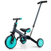 Rowerki biegowe - Rowerek Biegowy Jeździk Trójkołowy 4w1 Optimus Plus Rośnie Z Dzieckiem Mill - miniaturka - grafika 1