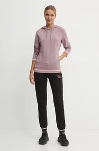 EA7 Emporio Armani dres damski kolor różowy TJTXZ.8NTV56 - Dresy damskie - miniaturka - grafika 1