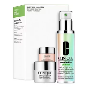 Clinique Even Tone Essentials zestaw Serum do twarzy 50 ml + krem pod oczy 5 ml + krem do twarzy na dzień 15 ml dla kobiet - Zestawy kosmetyków damskich - miniaturka - grafika 1