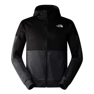 Bluza The North Face Full-Zip 0A857EMN81 - czarna - Bluzy sportowe męskie - miniaturka - grafika 1