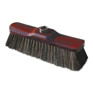 Miotła z naturalnym włosiem 28 cm LUX - Miotły, szufle, mopy - miniaturka - grafika 1