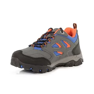 Regatta Unisex Holcombe Low Jnr buty trekkingowe, szary - Briar Blzeor - 38 EU - Buty dla chłopców - miniaturka - grafika 1