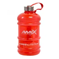 Shakery i bidony sportowe - AMIX 2,2l Kanister Shaker Bidon Solidny CZERWONY - miniaturka - grafika 1