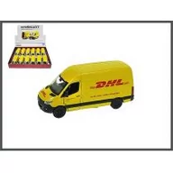 Samochody i pojazdy dla dzieci - Hipo Auto Mercedes Benz Sprinter DHL Edition 1:48 KT5429D - miniaturka - grafika 1