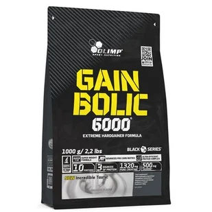 Olimp SPORT NUTRITION SPORT NUTRITION Gain Bolic 6000 1kg czekolada czekoladowy roz uniw 038105) 038105 - Odżywki na masę - miniaturka - grafika 1