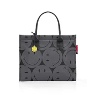 Torebki damskie - Torba DAILY SHOPPER, smiley® grey, Reisenthel - miniaturka - grafika 1