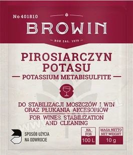 Pirosiarczyn potasu 10g - Domowy wyrób alkoholu - miniaturka - grafika 1