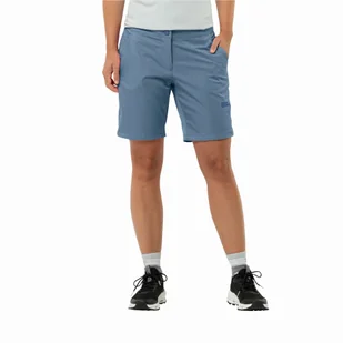 Krótkie spodenki damskie Jack Wolfskin HIKING ALPINE SHORT W elemental blue - 36 - Spodenki damskie - miniaturka - grafika 1