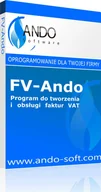 Programy finansowe i kadrowe - Program Ando Software Program do fakturowania FV-Ando ESD - wersja elektroniczna - miniaturka - grafika 1