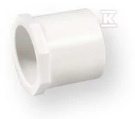 Łączniki, trójniki, kształtki - Nibco Tuleja redukcyjna KZ/KW PVC-U 3/4x1/2" - miniaturka - grafika 1