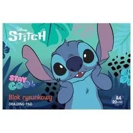 Blok rysunkowy A4/20K Stitch (10szt) - UNIPAP - Szkolne artykuły papiernicze - miniaturka - grafika 1