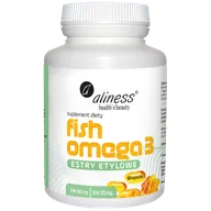 Serce i układ krążenia - Aliness Fish Omega 3 Estry 180/120 mg, 60 kapsułek - miniaturka - grafika 1