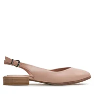 Sandały damskie - Sandały Marco Tozzi 2-29408-42 Beżowy - miniaturka - grafika 1