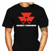 Koszulki męskie - KOSZULKA Z NADRUKIEM MĘSKA ŚMIESZNA T-SHIRT MASSEY FERGUSON TRAKTOR CIĄGNIK - miniaturka - grafika 1