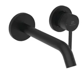 Baterie umywalkowe - Ideal Standard Ceraline Nuovo - Bateria umywalkowa podtynkowa, montaż 2-otworowy, satynowa czerń BD764XG - miniaturka - grafika 1