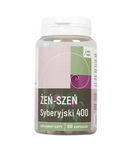 Żeń-Szeń Syberyjski 400mg 60k NANGA - Zioła - miniaturka - grafika 1
