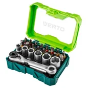Zestawy narzędziowe - VERTO Zestaw kluczy VERTO 66H624 23 elementy - miniaturka - grafika 1