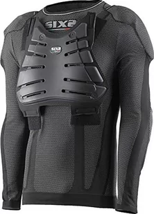SIX2 SIX2 Koszulka ochronna ml Kids CARBON-10Y unisex dla dzieci, Black Carbon, 10Y - Koszulki dla dziewczynek - miniaturka - grafika 1